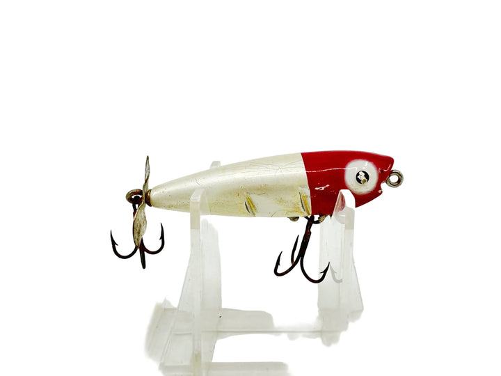 Rat-L Lure, Smaller Size, Red Head/White Color