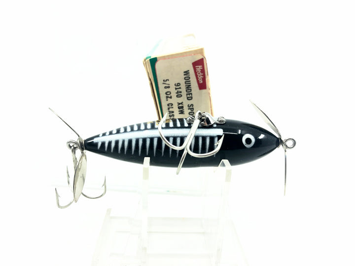 Heddon Wounded Spook 9140, XBW Black Shore Minnow Color w/Box