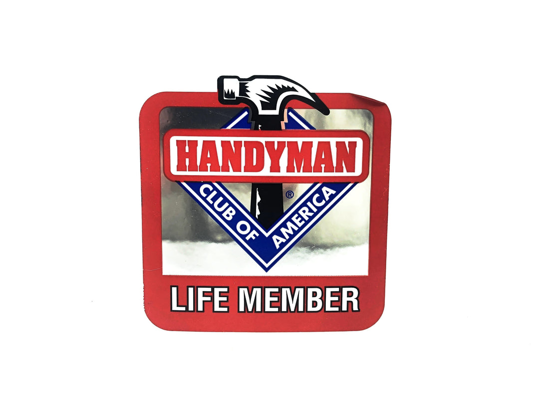 Club of America Handyman Life Member Sticker
