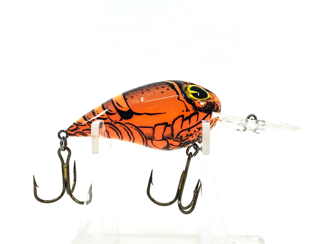Cordell Wiggle-O, Orange Crawdad Color
