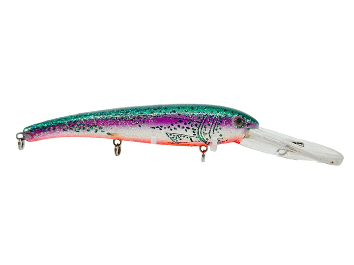 Mann's Stretch 20+, Crystalglow Rainbow Trout Color - Double Stamped