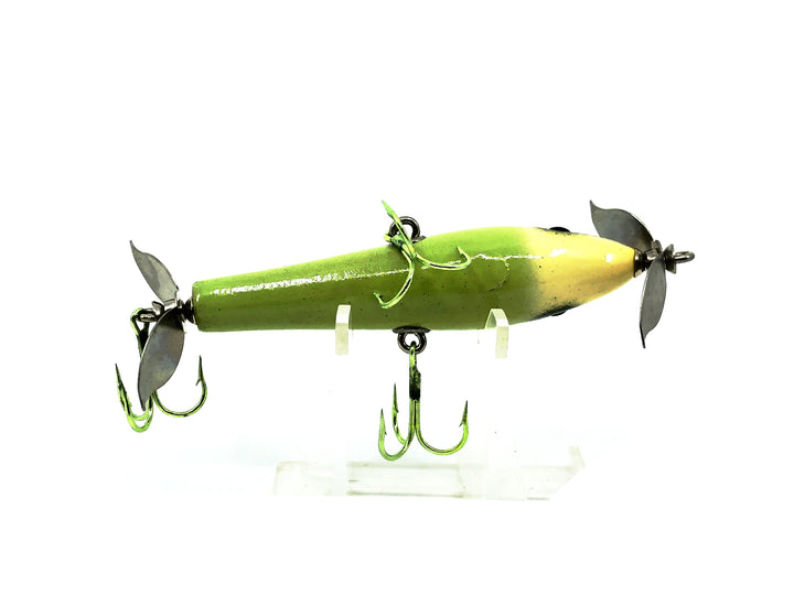 Contemporary Spinning 3 Hook-Minnow, Green/Dark Green Back Color