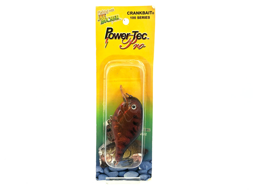 Joe Bucher Power Tec Pro 100 Series, Crawfish Color on Card