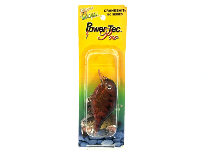 Joe Bucher Power Tec Pro 100 Series, Crawfish Color on Card