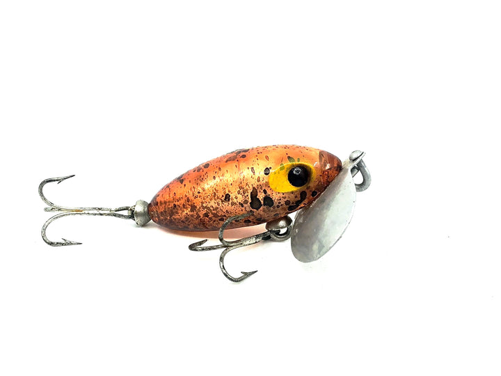 Arbogast Jitterbug 1/4oz, #70 Pumpkinseed Color
