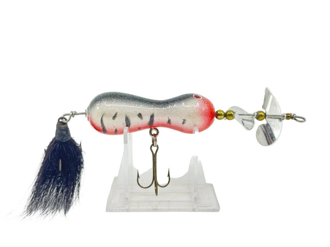 Len Hartman Musky Bug Spinner, Coachdog Color