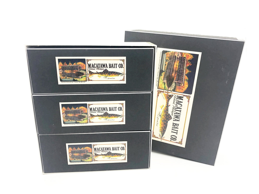 Macatawa Bait Co. Special Saltwater Sample Set Box - Signed
