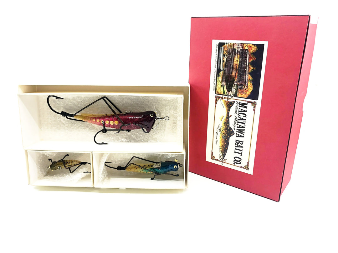 Macatawa Bait Co. Salesman Set Grasshoppers
