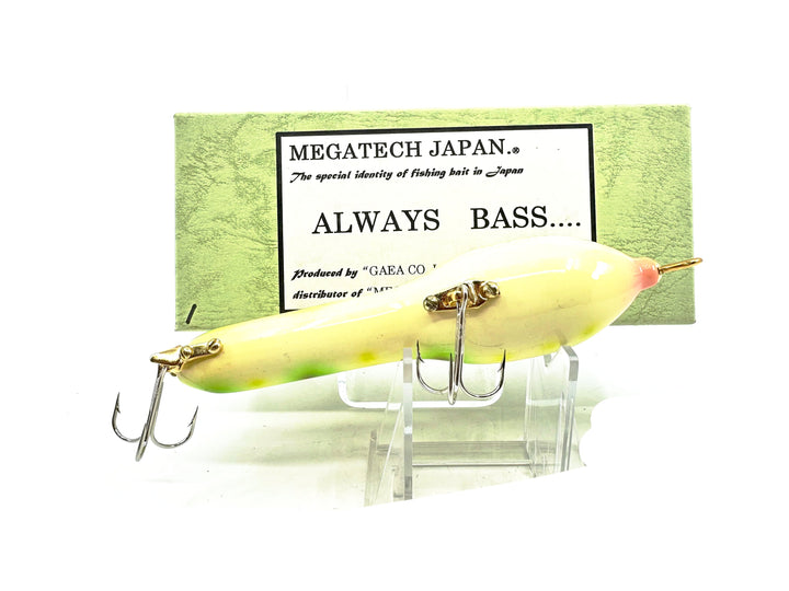 Megatech Japan Lure, Pale Pink Top/Frog Spot Color w/Box-Signed