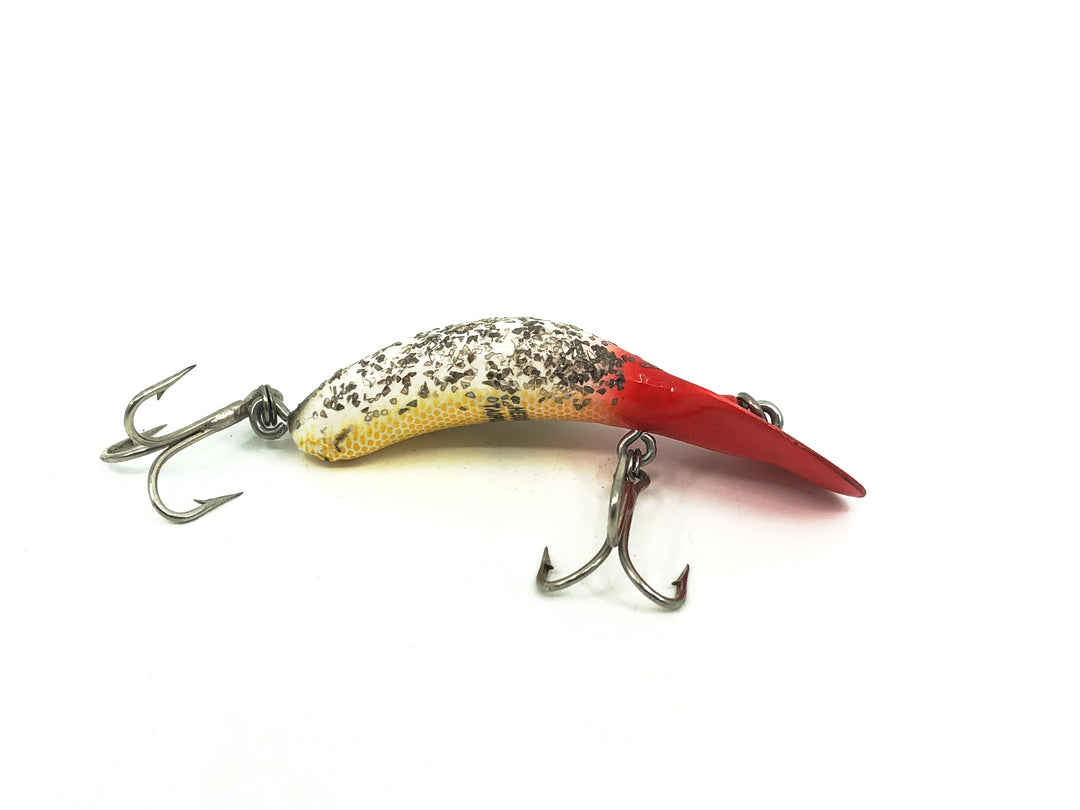 Heddon Tadpolly, RHF Red Head/Flitter Color