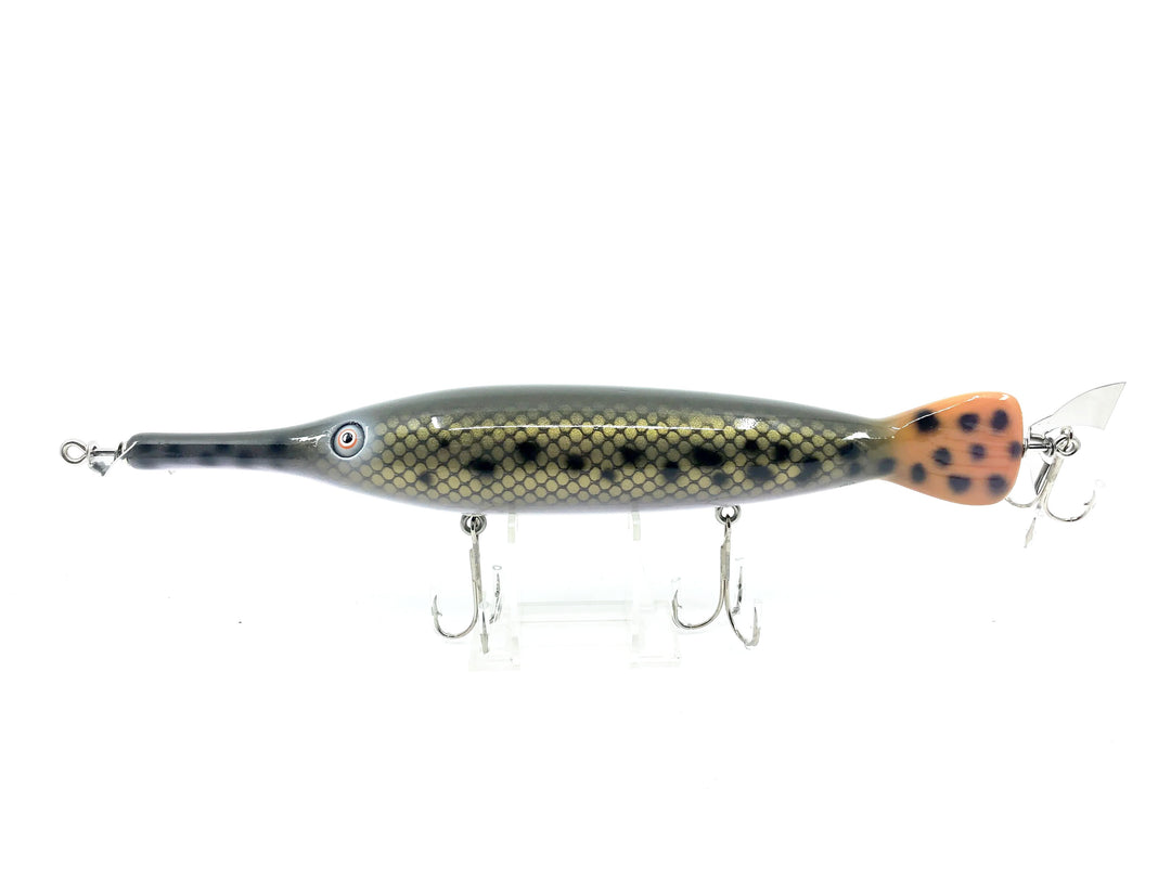 Chautauqua Topwater Magnum Gar, Brown Spotted Gar Color
