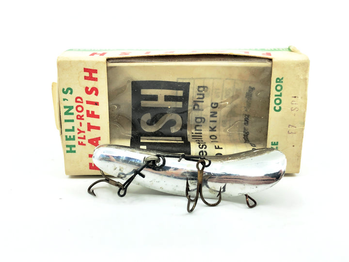 Helin Flatfish F7, SPL Silver Plated Color in Box
