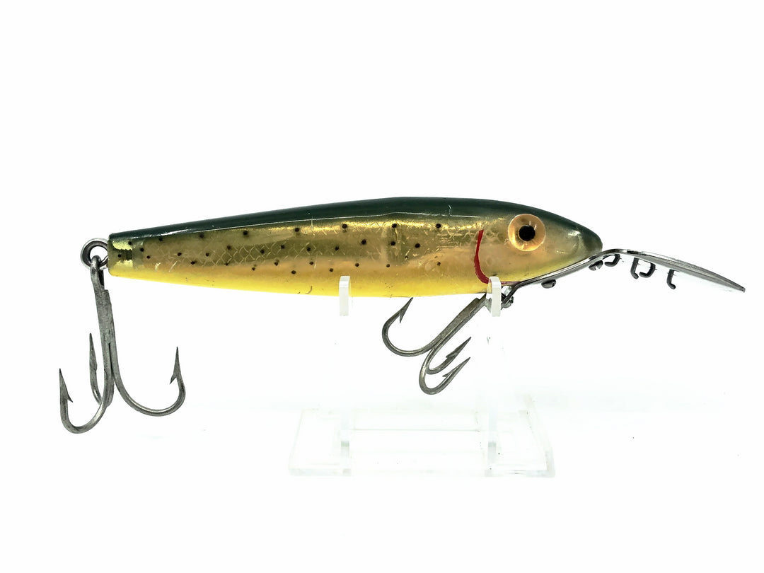 L &amp; S Mirrolure #6 Billfish, Green/Gold Scale/Black Dots Color