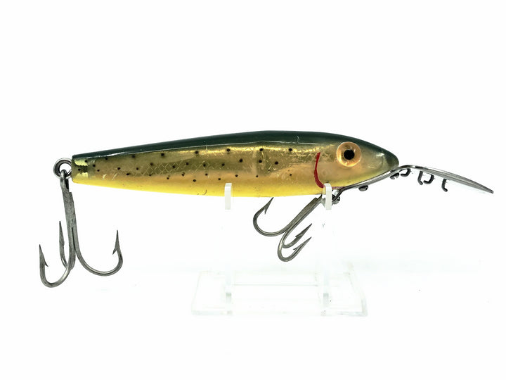 L &amp; S Mirrolure #6 Billfish, Green/Gold Scale/Black Dots Color