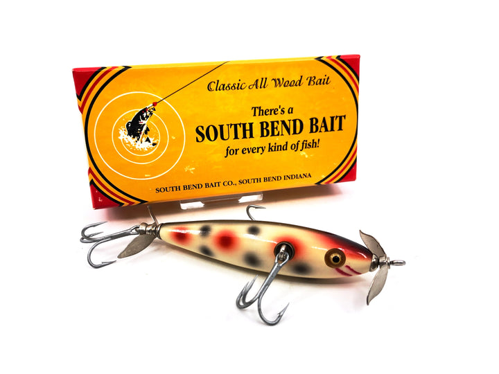 Luhr-Jensen South Bend Wooden Minnow NFLCC 2004 Strawberry Color with Box