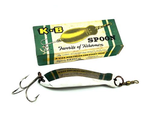 Vintage K-B Spoon with Box, Chrome Color-Superior, Wisconsin – My Bait Shop,  LLC