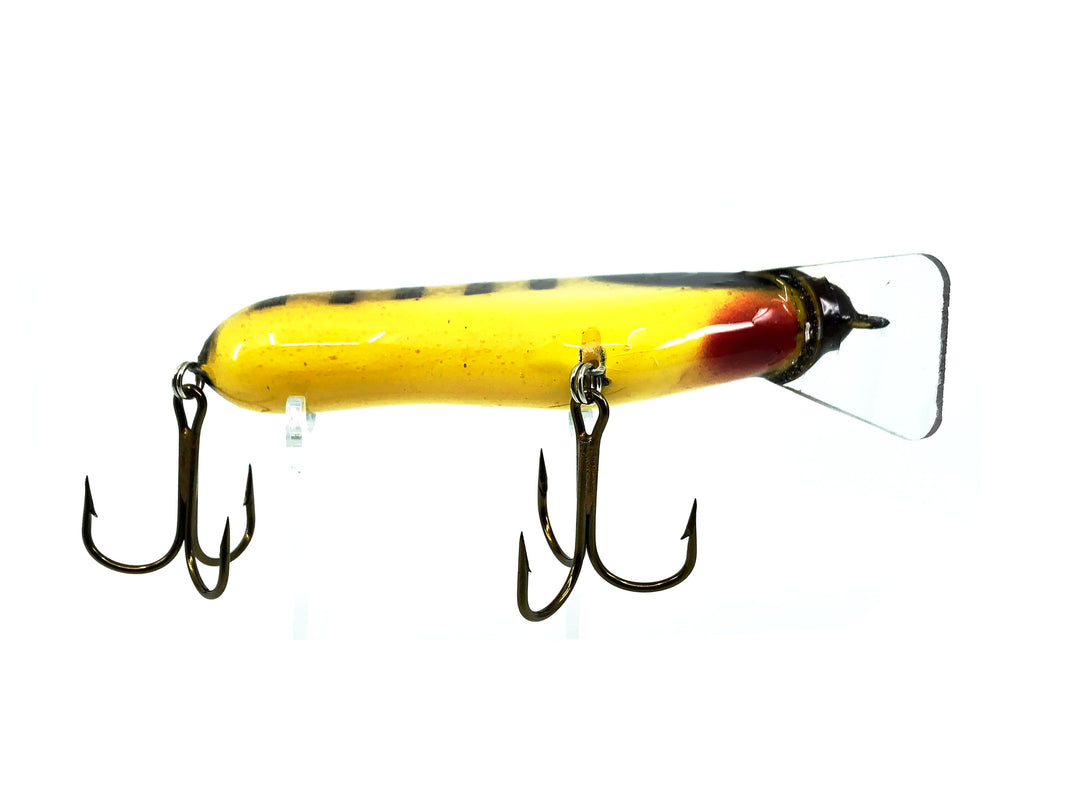 Crane 105 Musky Bait, Black Perch/Yellow Color