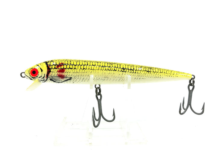 Cotton Cordell Jointed Red Fin Series C09, Yellow Scale Color