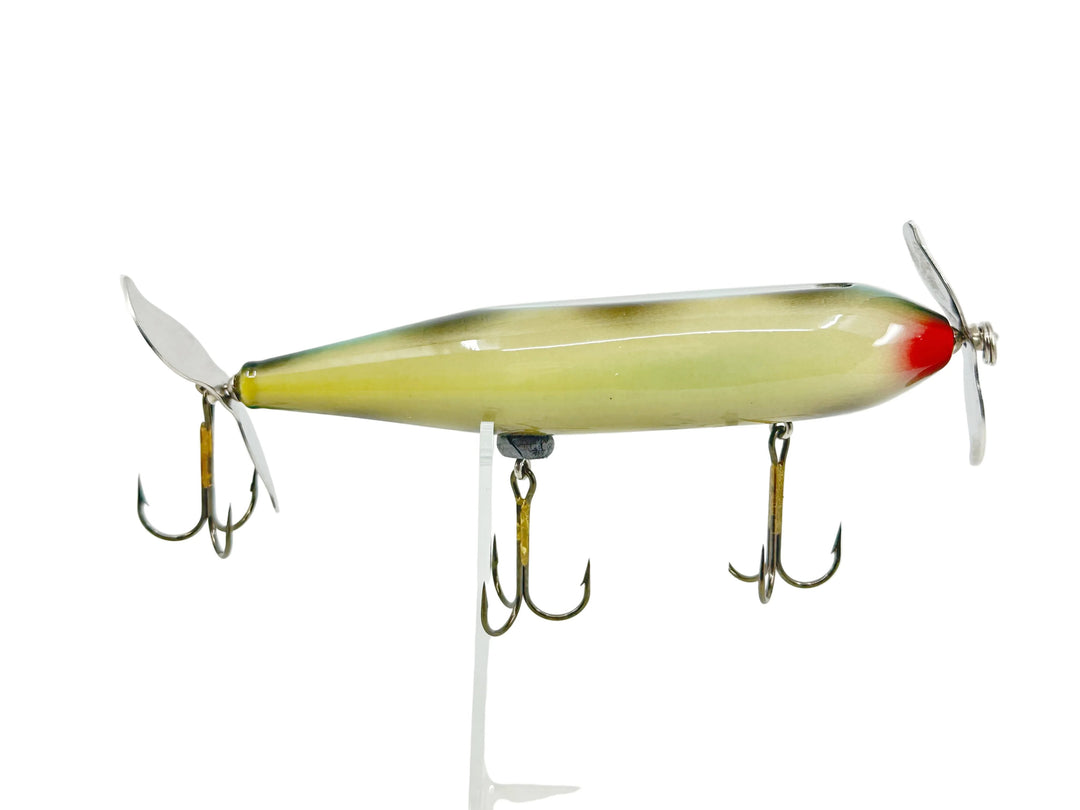 Musky Injured Minnow, Mackerel Color