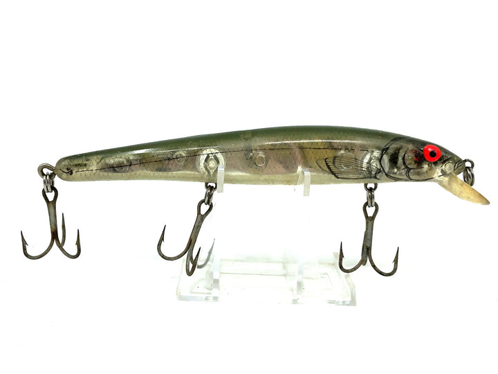 Bomber Magnum Long a 16A, XSIG Silver Flash/Green Back/White Belly Color