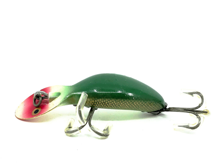 Heddon Tadpolly Spook, LD Light Green Scale Color