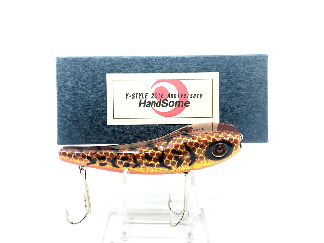 Handsome 20th Anniversary Y-Style Lure, Orange Crawdad Color with Box