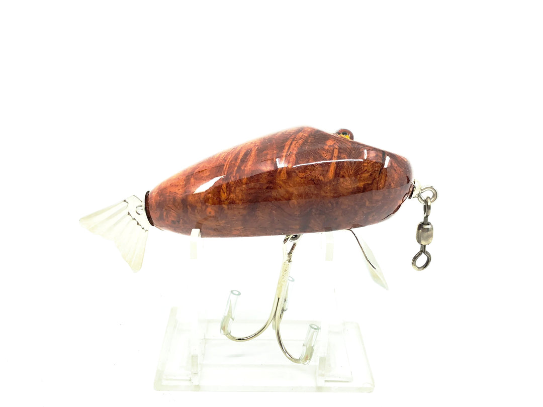 Musky Dan (XXX Lures) River Rustler, Hardwood Burl Color
