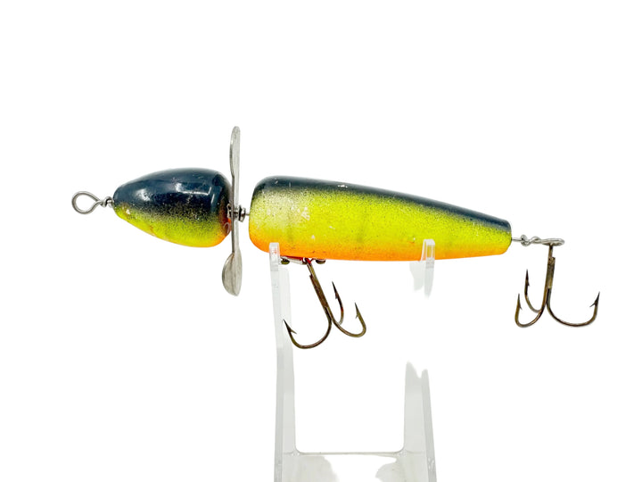 Bauer Bait Rouser Rotary, Chartreuse Perch Color
