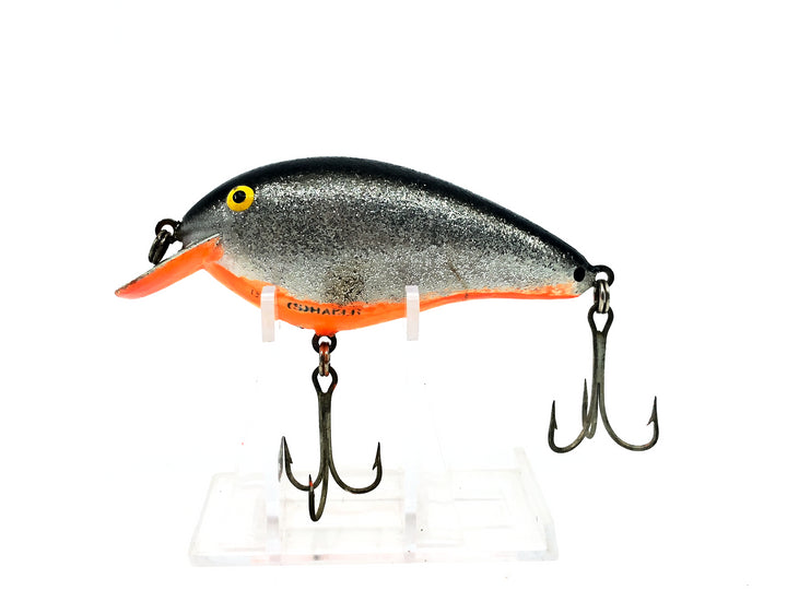 Shakespeare Big Shaker, Black Back/Silver Flitter Color