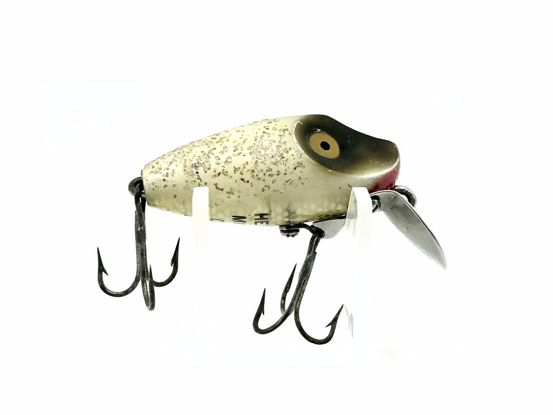 Heddon Midgit Digit River Runt Spook 9020, SS Silver Flitter Color