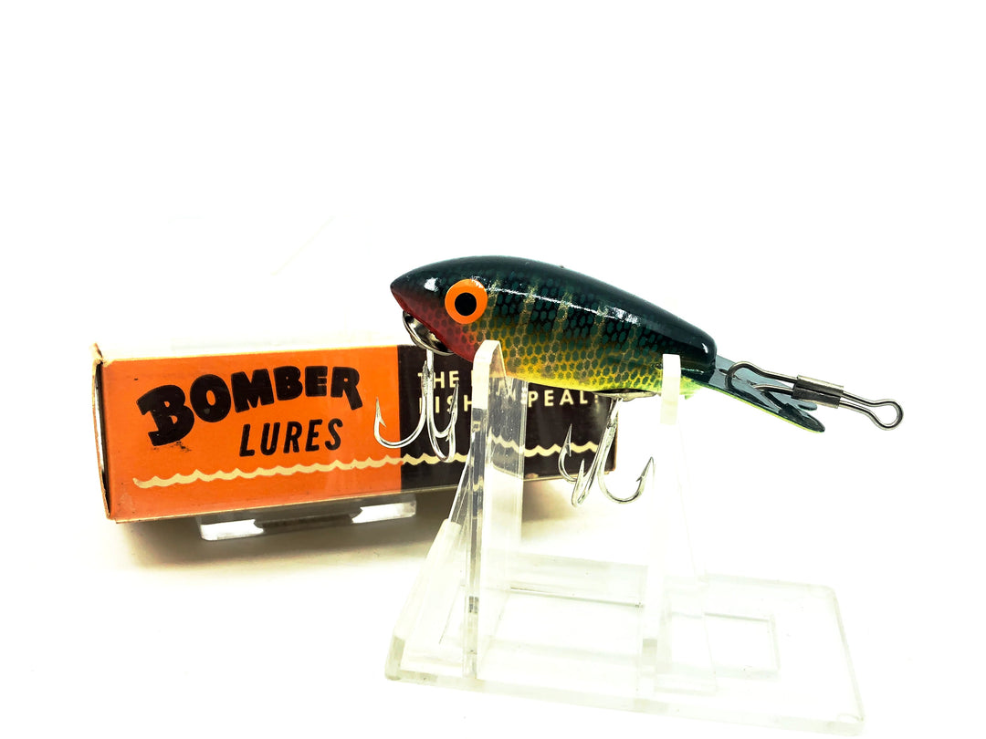 Bomber Wooden 200 Series, #05 Green Perch Color with Box
