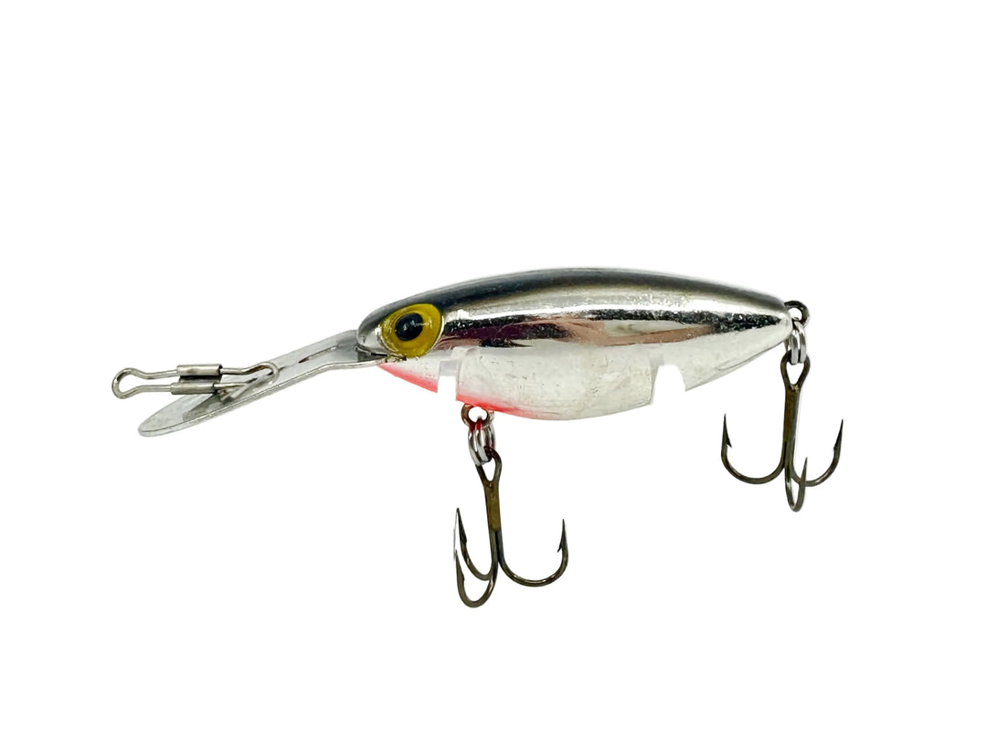 Storm Thin Fin Rattle Tot RH140, #140 Metallic Silver/Black Back/Red Throat Color