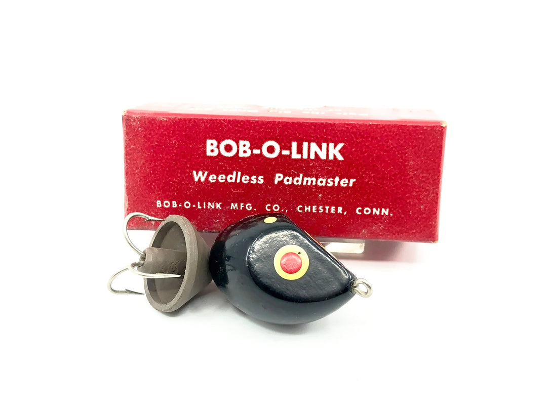 Bob-O-Link Weedless Padmaster, Black Color w/Box