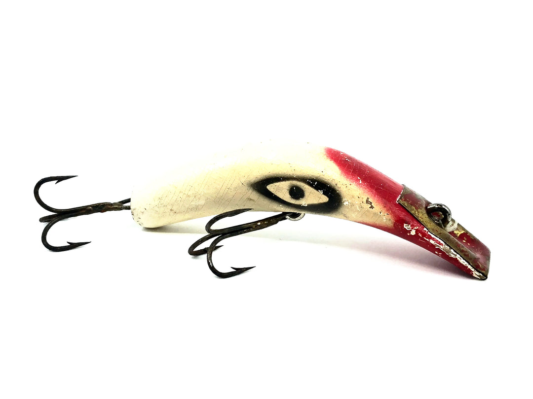 Kautzky Wooden Lazy Ike 3, Red White Color