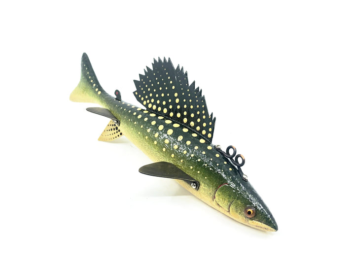 Macatawa Bait Co. Yellow Spotted Grayling Decoy w/Box