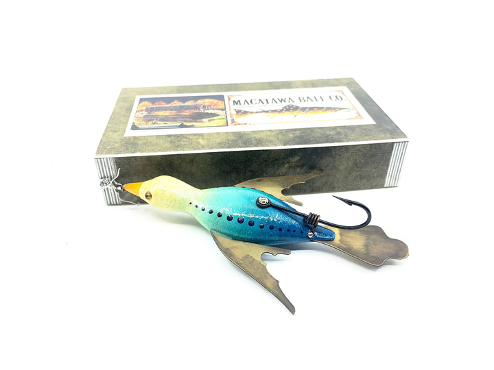 Macatawa Bait Co. Musky Bird, Blue Duck Color w/Box