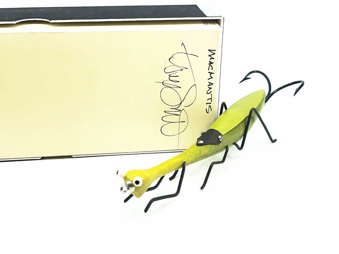 Macatawa Bait Co. Macmantis Lure w/Box- Signed