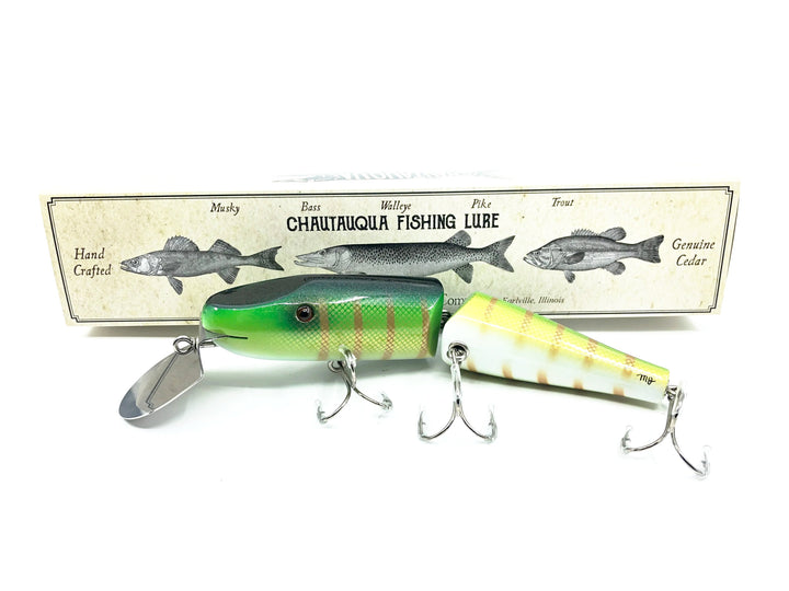 Chautauqua Deep Diver Jointed Magnum Pikie Classic Yellow Perch Color