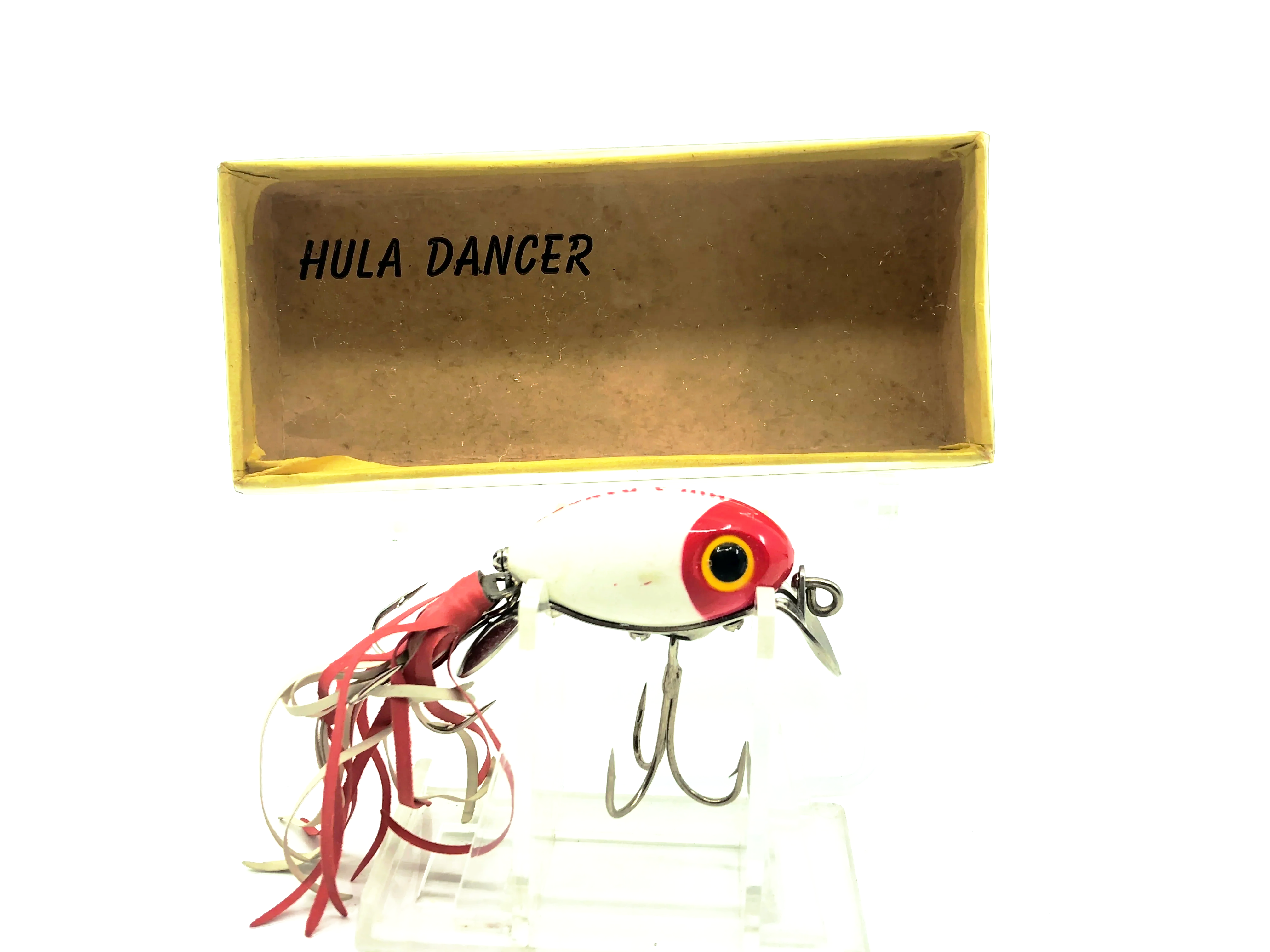 Arbogast Hula Dancer 800, Red Head/White Body Color/Box - 1943-1949 ...