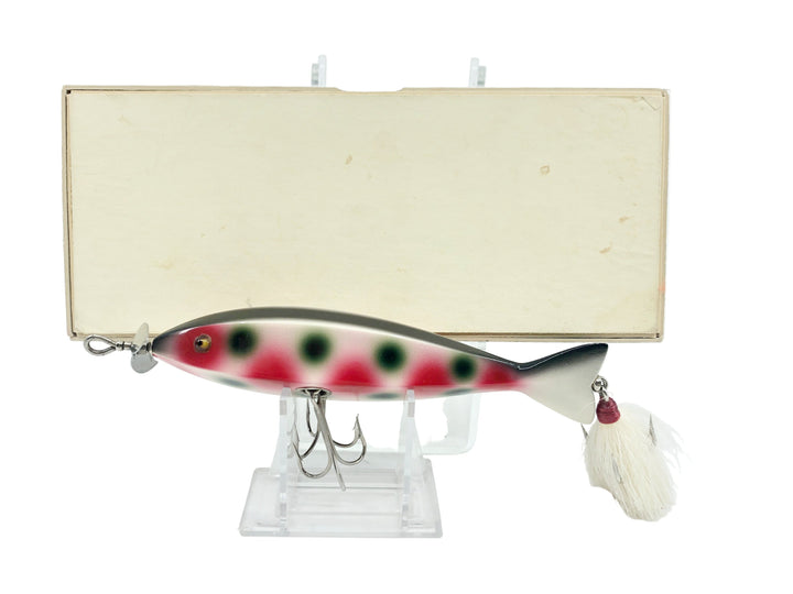 Macatawa Bait Co. Heddon Hex Lure Strawberry Color with Box - Musky Size