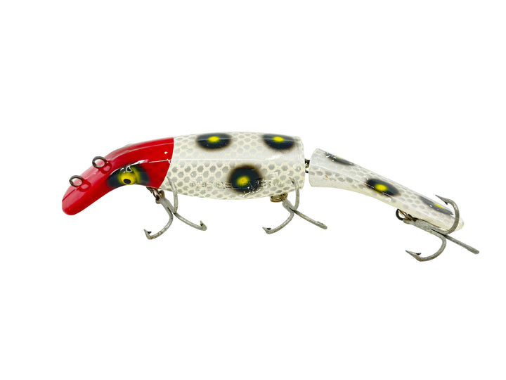 Drifter Tackle Jointed The Believer 8", #11 White Scale/Red Head Color