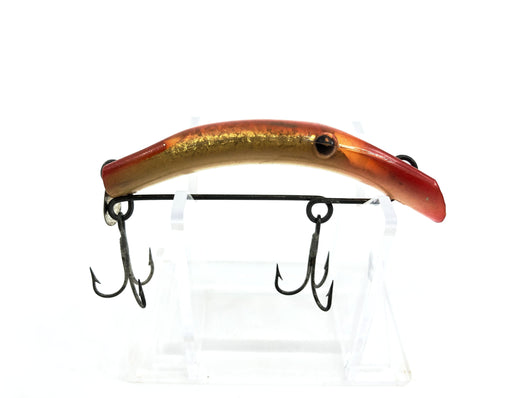Queen City Tackle Company Water-Lou, Red/Gold Foil Fluorescent Color