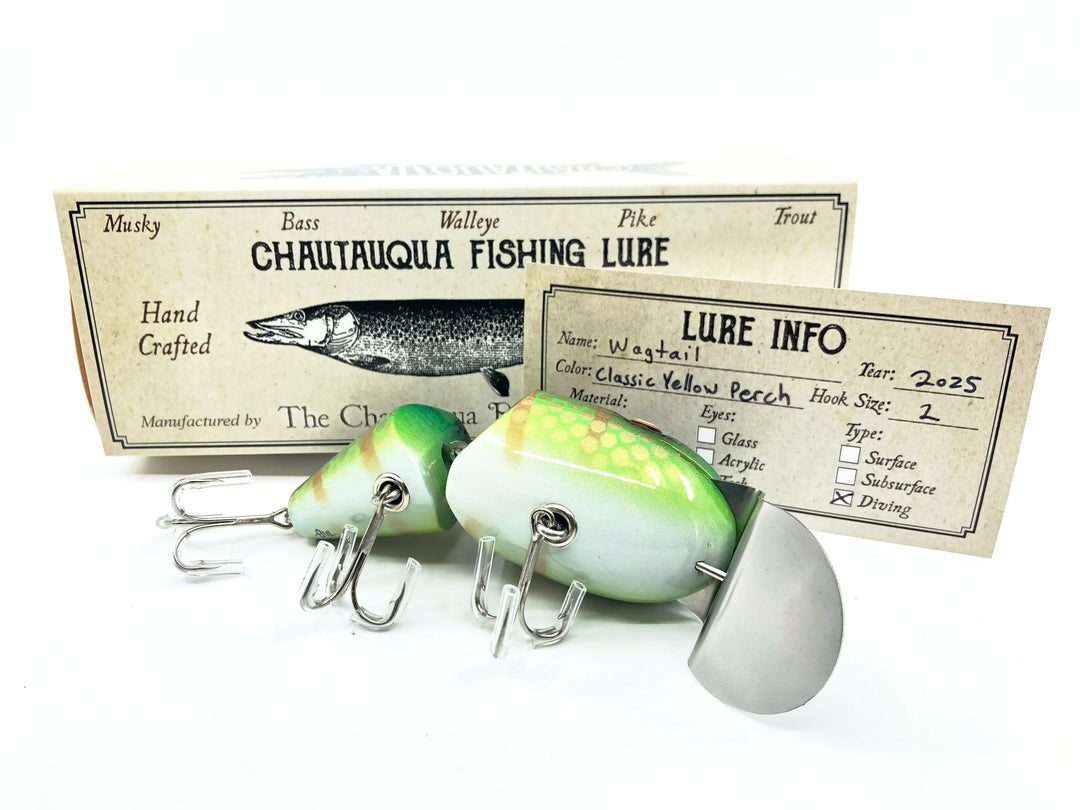 Chautauqua Wagtail, Classic Yellow Perch Color