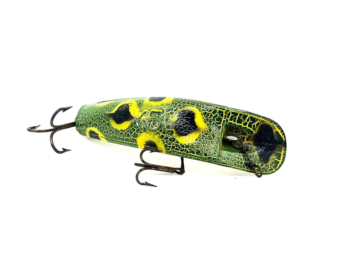 Helin Flatfish X5, Frog Color - Vintage Plastic Version
