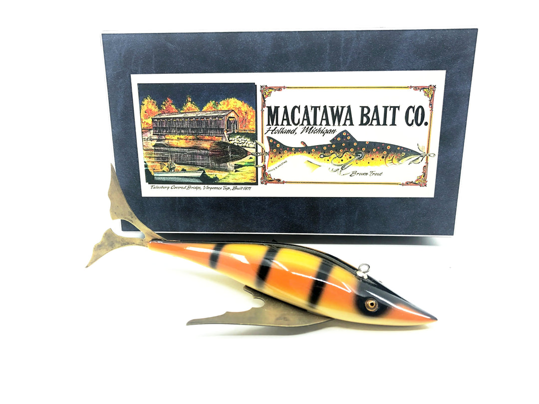 Macatawa Bait Co. Bar Perch Decoy w/Box