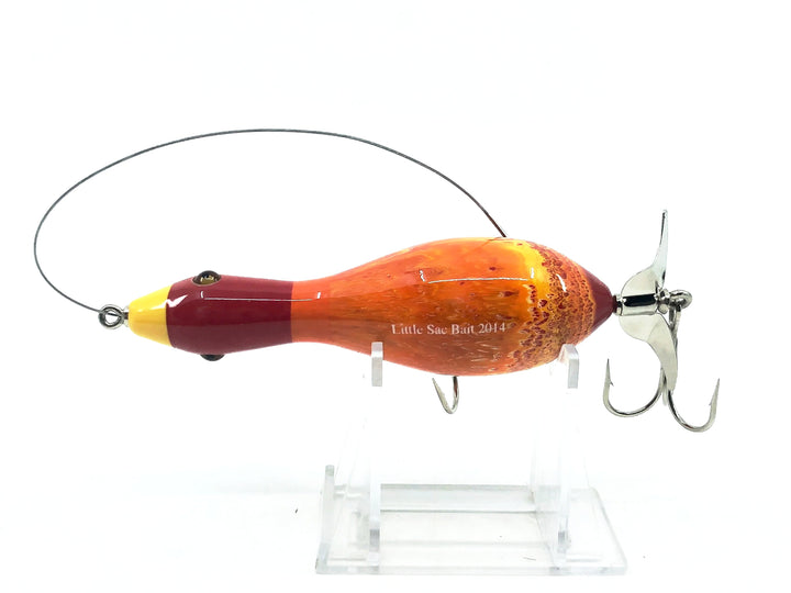 Little Sac Bait Company Douse (Struggling Mouse) Brown Marbleized Color w/Signed Box