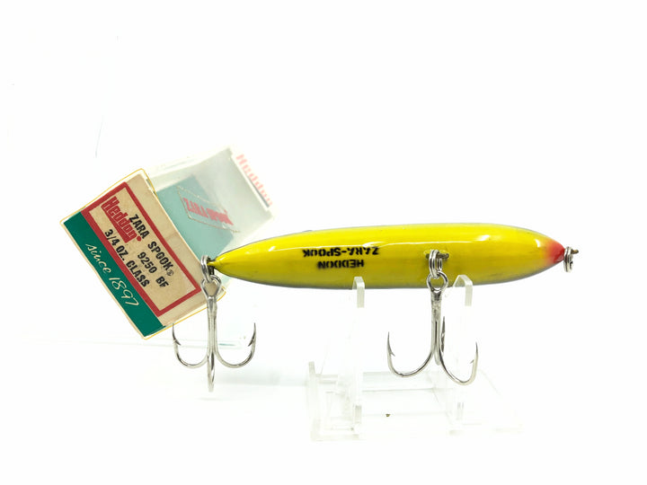 Heddon Original Zara Spook 9250, BF Bullfrog Color w/Box - Nose Tie