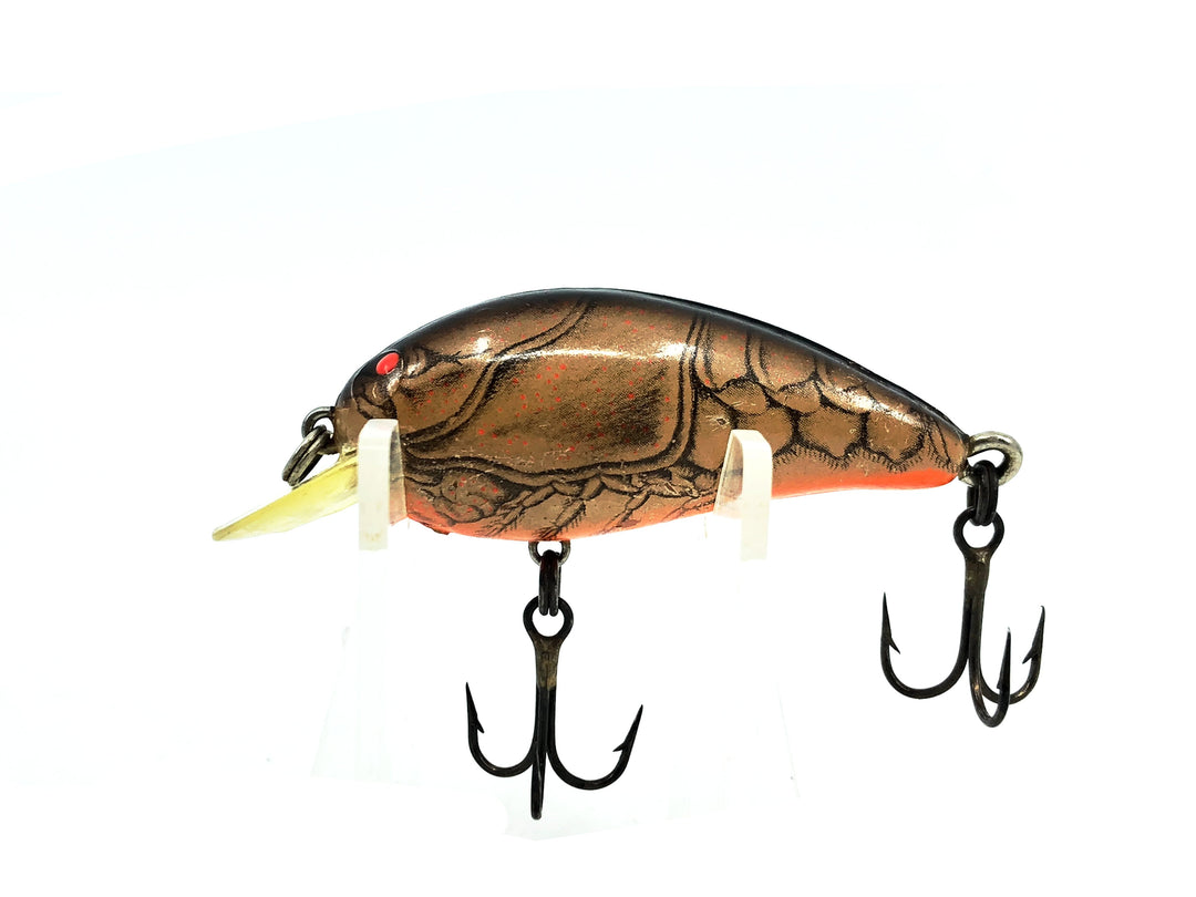 Bomber Model A 2A, XC3 Light Brown Crawfish/Orange Belly Color Screwtail