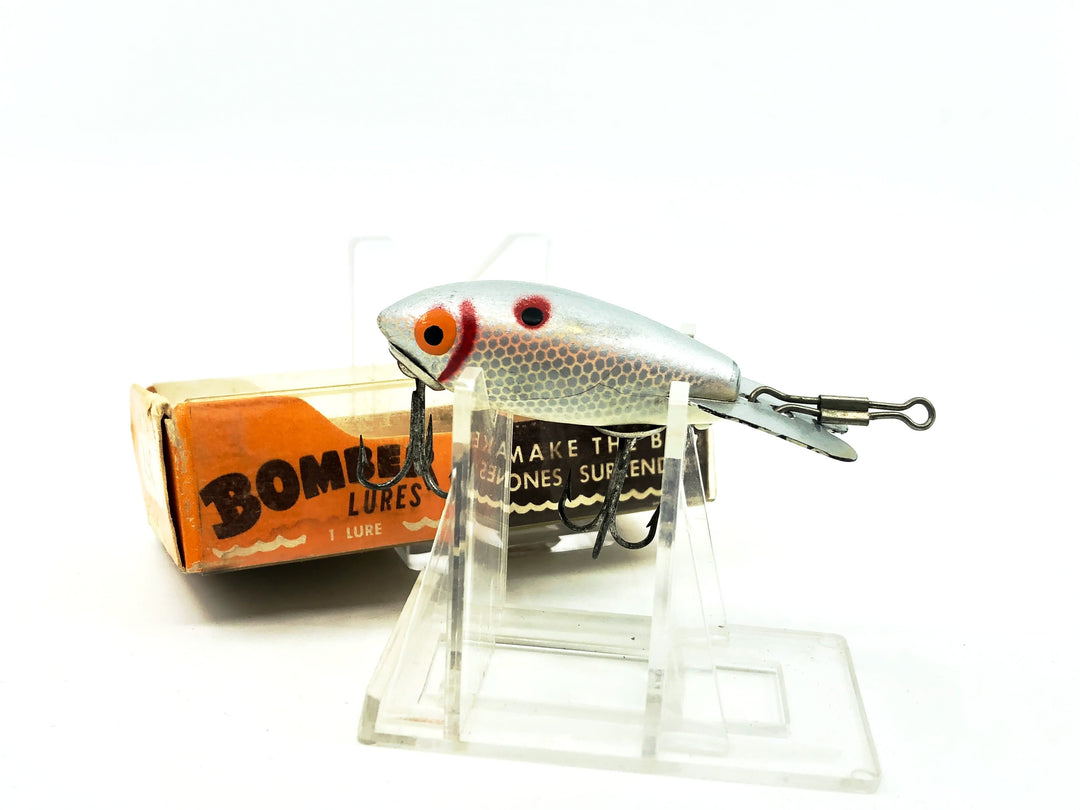 Bomber Wooden 200 Series, #40 Silver Shad Color with Box (240)