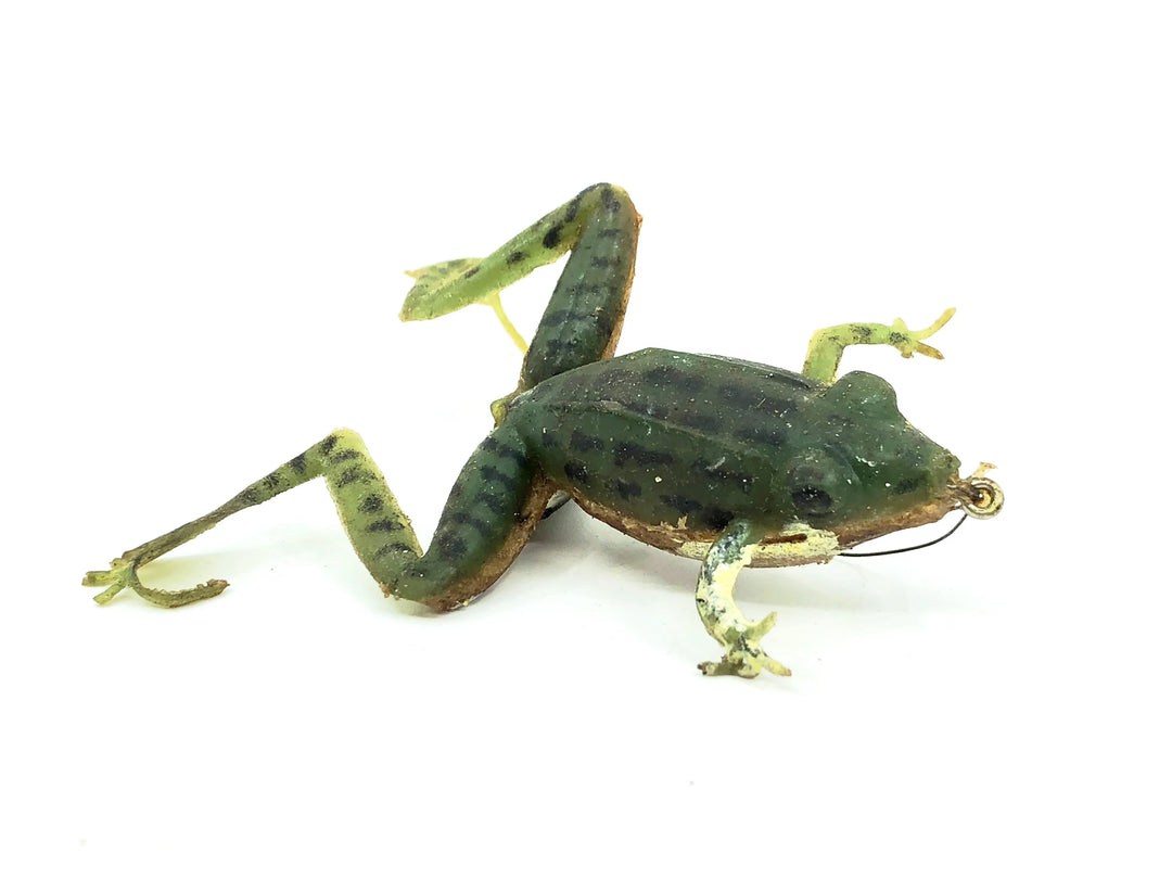 Burke 400 Spinning Frog, Green Frog Color